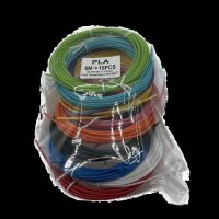 Filament PLA Sortiment 10 Farben