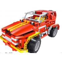 Teknotoys Active Bricks RC 2in1 SUV & Roadster rot...