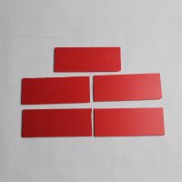 B-BotWorld: Steckplatten rot 5er Set