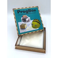 ProgBox "Basic" - Transparente Matte mit Einschubtaschen  6x6 (36 Felder)