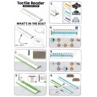 TTS Tactile Reader PRO für Blue-Bot, Rugged-Robot, Loti-Bot