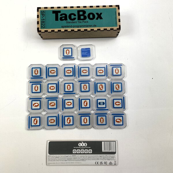 TacBox Standard  - Tile Pack  für TTS Tactile Reader Pro V2