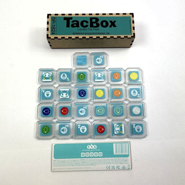 TacBox Loti-Bot - Tile Pack für TTS Tactile Reader V2