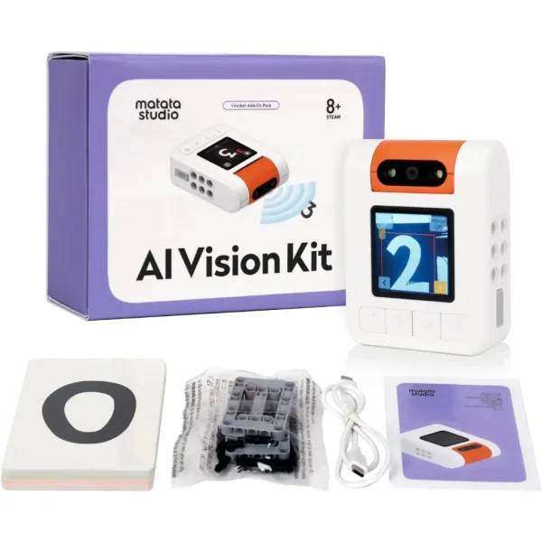 MatataLab / MatataStudio Erweiterung VinciBot "KI / AI Vision Kit"