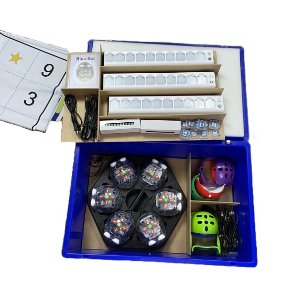 Blue-Bot Education Pro  6er Set mit TacTile Reader