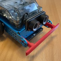Zubehörset "A" für mBot - Stoßstange und Teststand (rot)