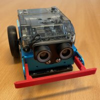 Zubehörset "A"  für mBot - Stoßstange und Teststand (schwarz)
