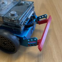 Zubehörset "A"  für mBot - Stoßstange und Teststand (schwarz)