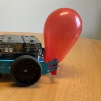Zubehörset "B" für mBot -  Luftballon- und Nadelhalter (rot)
