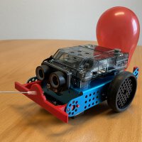 Zubehörset "B" für mBot - Luftballon- und Nadelhalter (schwarz)