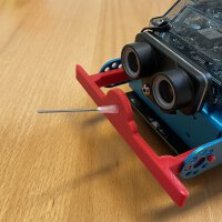 Zubehörset "B" für mBot - Luftballon- und Nadelhalter (schwarz)