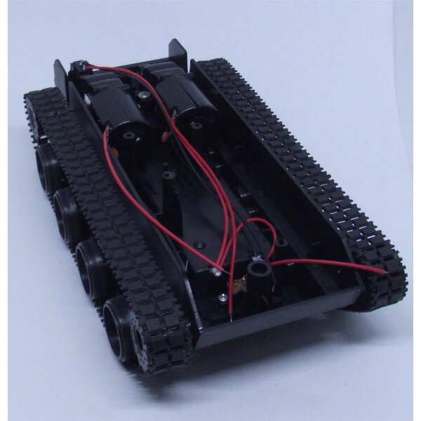 Robot Chassis Track Arduino Tank Chassis Wali w/ Motor Stainless Stee F17340 