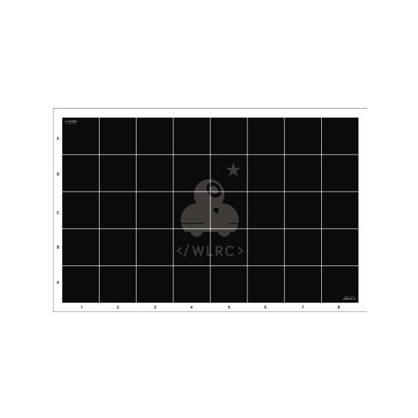 WonderLeague Wettbewerbs-Matte - Dunkler Hintergrund (Ver3)