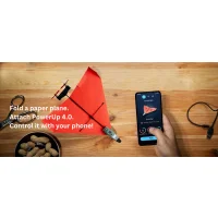 POWERUP 4.0 – Smartphone-gesteuertes Papierflugzeug