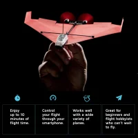 POWERUP 4.0 – Smartphone-gesteuertes Papierflugzeug