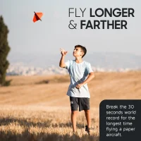 POWERUP 2.0 – Motorisiertes Papierflugzeug-Set