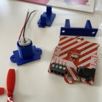 Pro Version - Calliope mini Servoboard Box