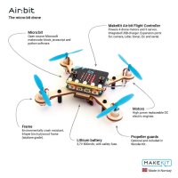 Air:bit 2 – Programmierbare DIY-Drohne für...