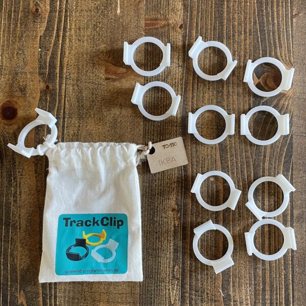 TrackClip  passend zu Ikea Schienen