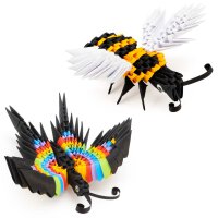 ORIGAMI 3D - Biene und Schmetterling - 304 Teile