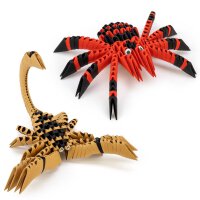 ORIGAMI 3D - Spinne und Skorpion - 302 Teile