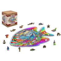 Wooden City: Wooden Puzzle Magic Fish L