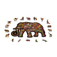 Wooden City: Holz-Puzzle Magic Elephant L