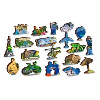 Wooden City: Holz-Puzzle Animal Kingdom Map XL