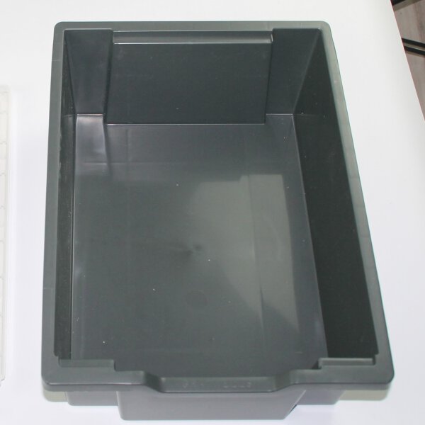 Gratnells Box Grau H15cm ohne  Deckel