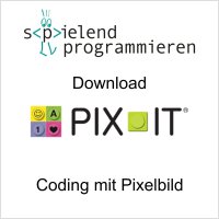 PIX-IT Vorlagen "Coding mit Pixelbild"