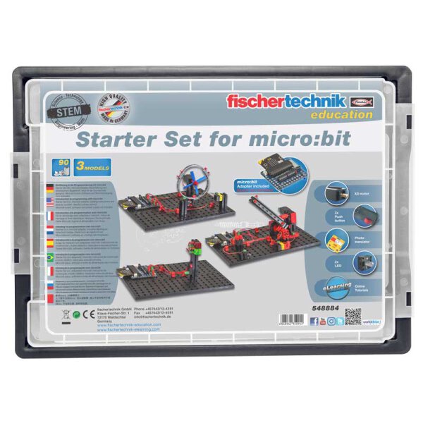 Starter Set for micro:bit mit fischertechnik