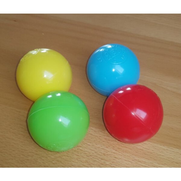 Kunststofball Ø 60mm (4 Stück)